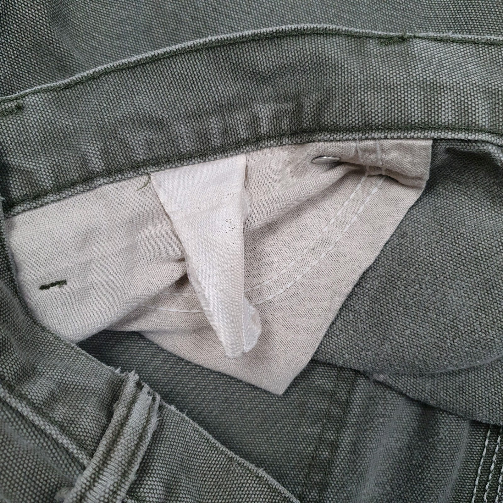 Mens Green Dickies   Trousers