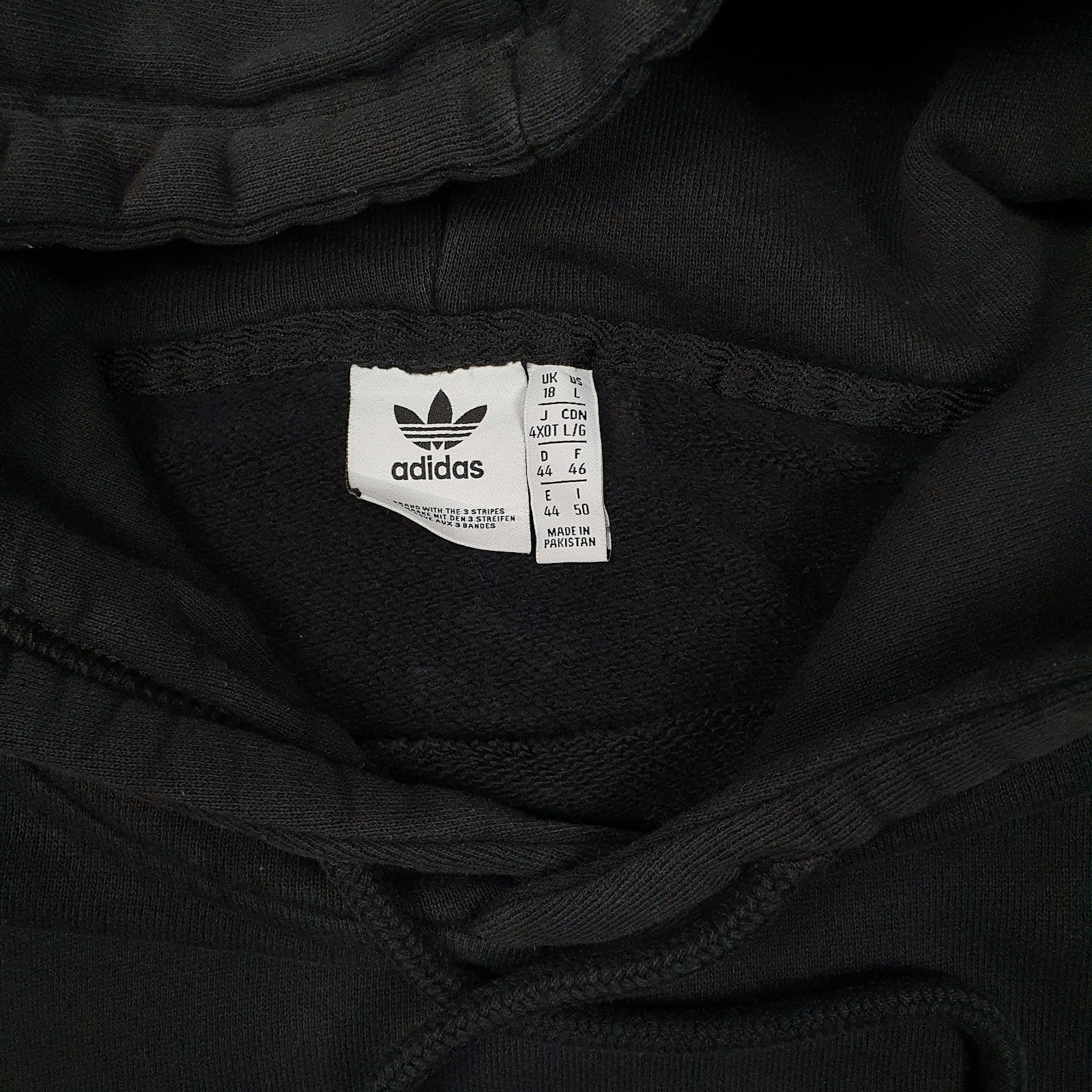 Womens Black Adidas  Hoodie Jumper