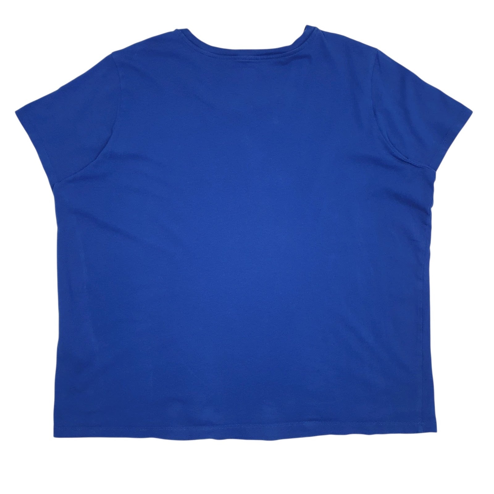 Womens Blue Levis Spellout  T Shirt