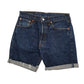 Mens Blue Levis 501 Vintage 00s Denim Shorts
