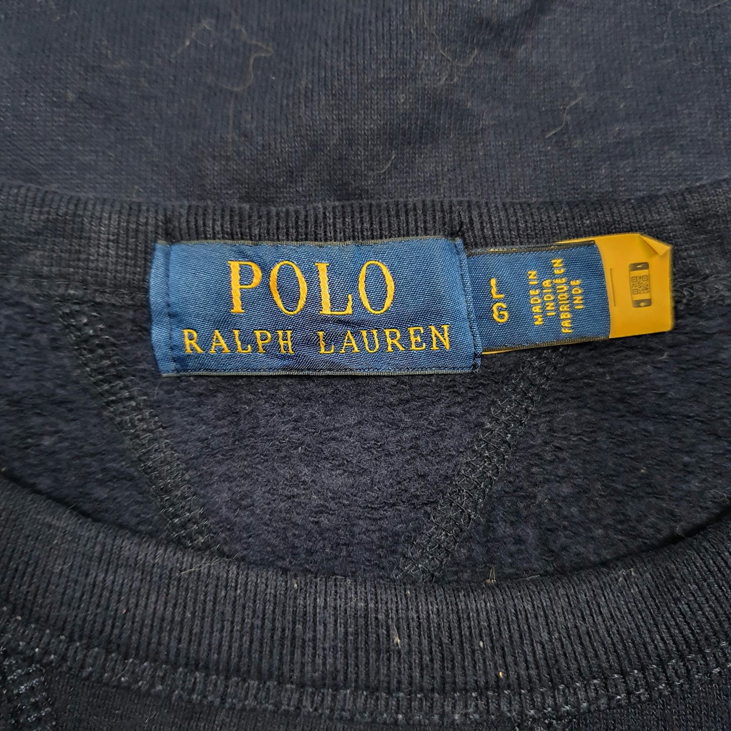 Mens Navy Polo Ralph Lauren  Crewneck Jumper