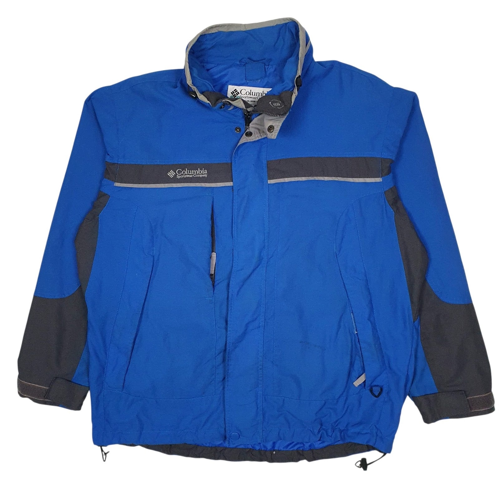 Mens Blue Columbia Sportswear Company  Quarter Zip Coat