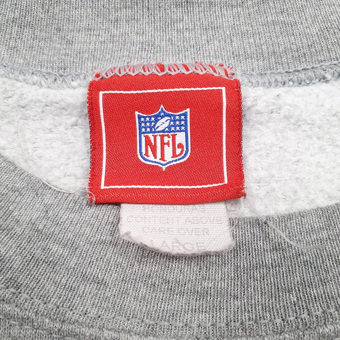 Mens Grey NFL San Francisco 49ers Crewneck Jumper