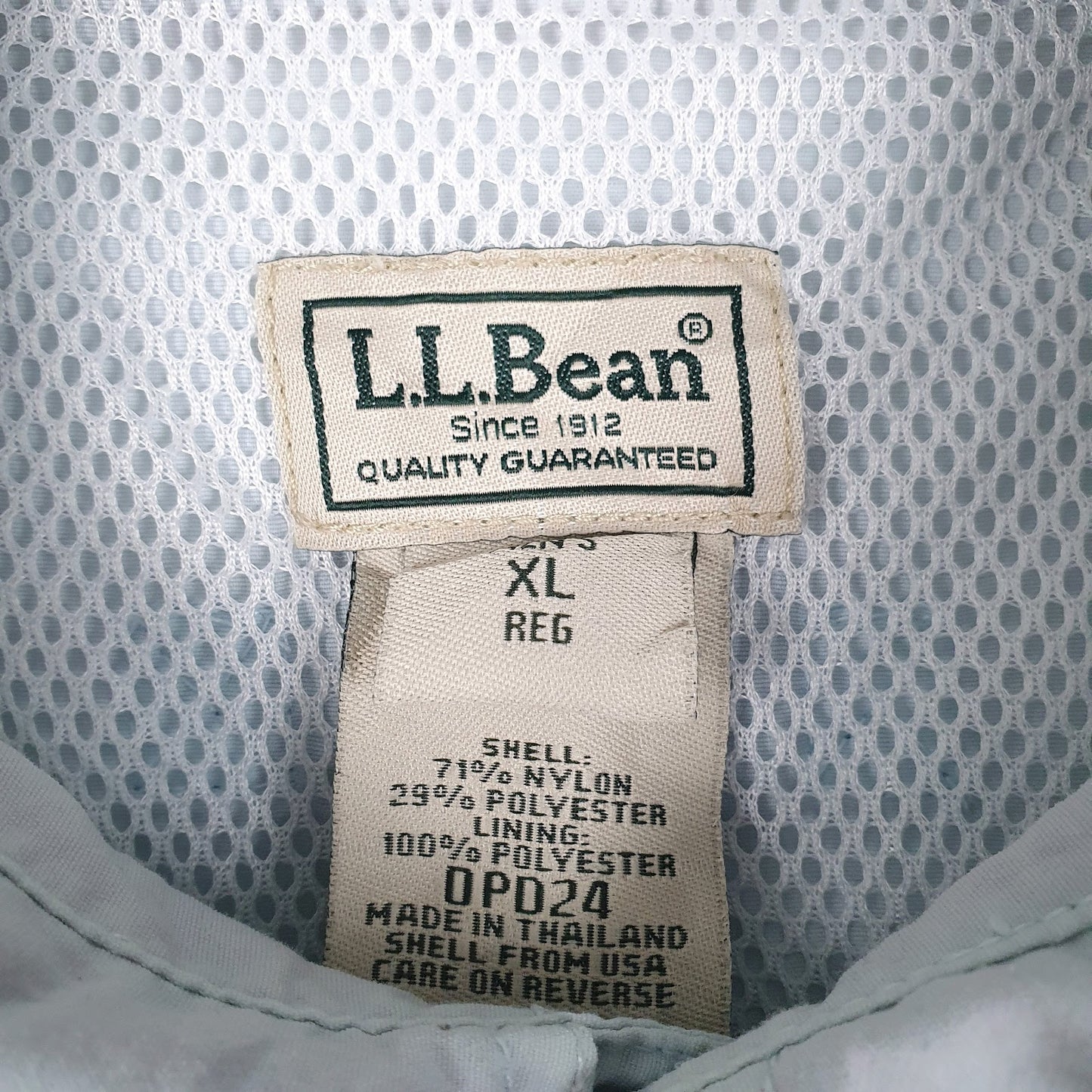 Mens Blue L.L.Bean   Shirt