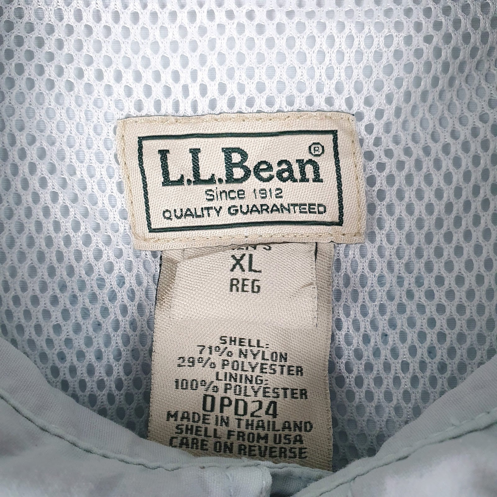 Mens Blue L.L.Bean   Shirt