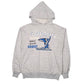 Mens Grey Best Company Vintage Hoodie Jumper