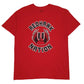Mens Red Gildan Red Hawk Nation Short Sleeve T Shirt