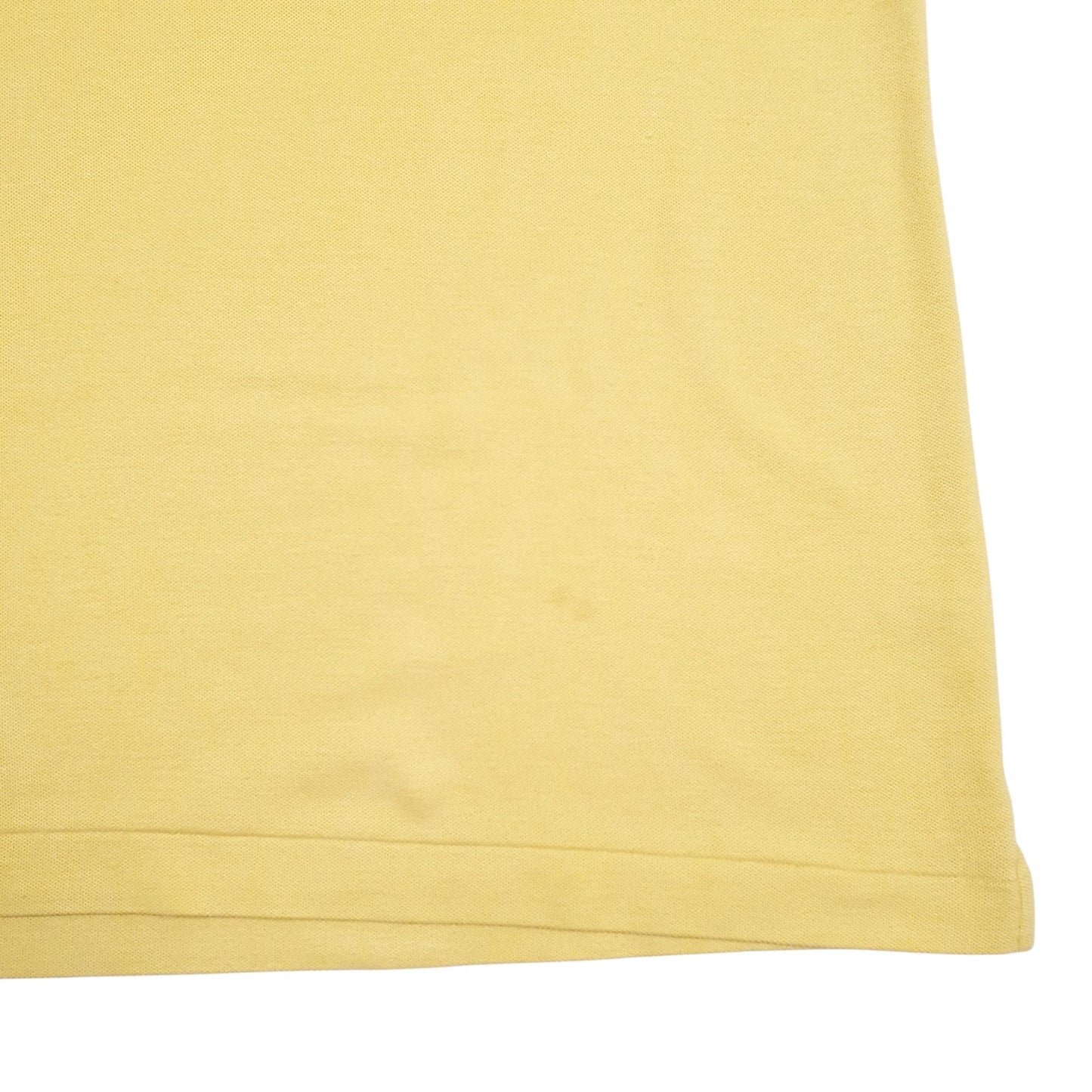 Mens Yellow Fila   Polo Shirt