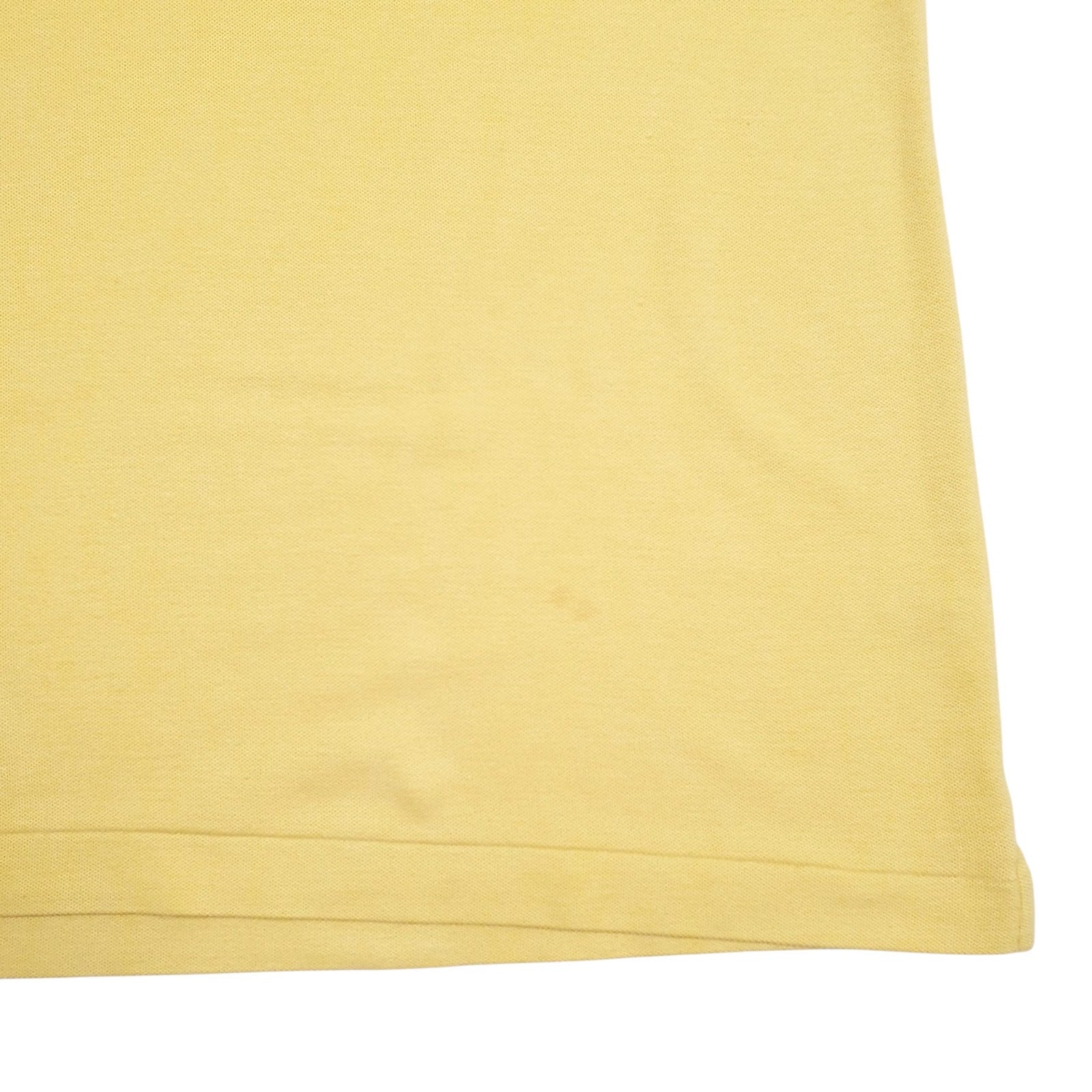 Mens Yellow Fila   Polo Shirt