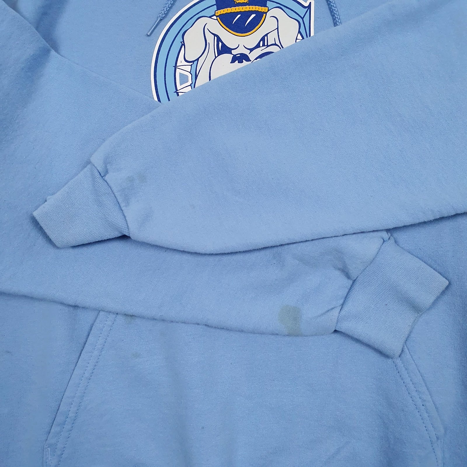 Womens Blue Champion  Hoodie Jumper