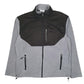 Mens Grey Champion  Full Zip Jumper