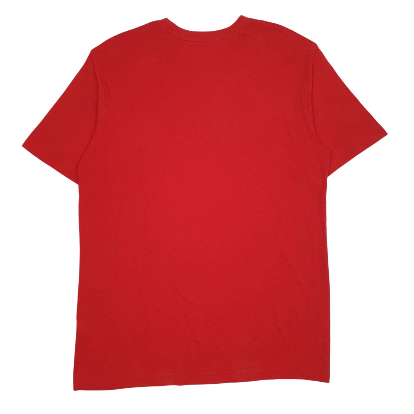 Mens Red Reebok Spellout  T Shirt