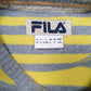 Mens Yellow Fila  Crewneck Jumper