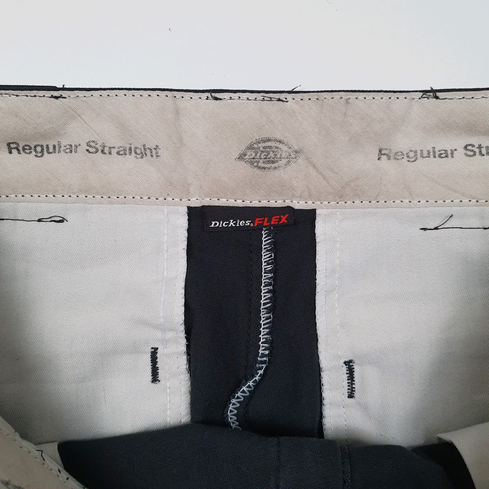 Mens Black Dickies Flex  Trousers