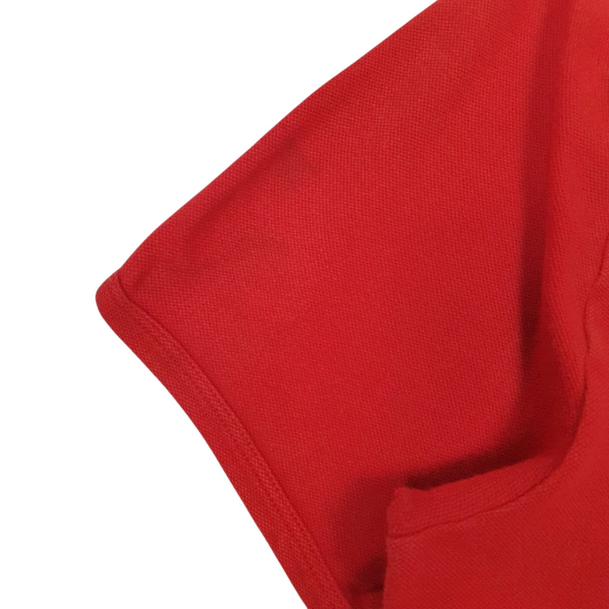 Mens Red Lacoste Vintage  T Shirt