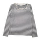 Womens Grey Earth  Long Sleeve T Shirt