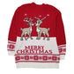 Womens Red Unbranded Knit Christmas Crewneck Jumper