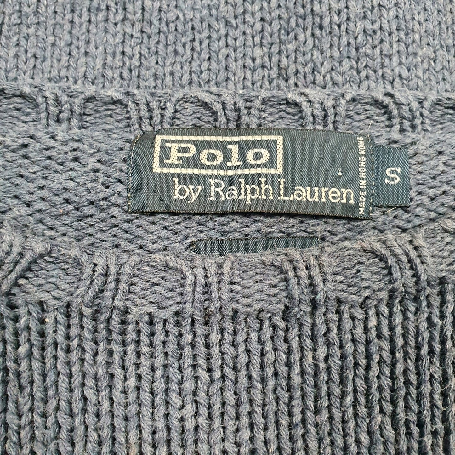 Mens Blue Polo Ralph Lauren Knitwear Crewneck Jumper