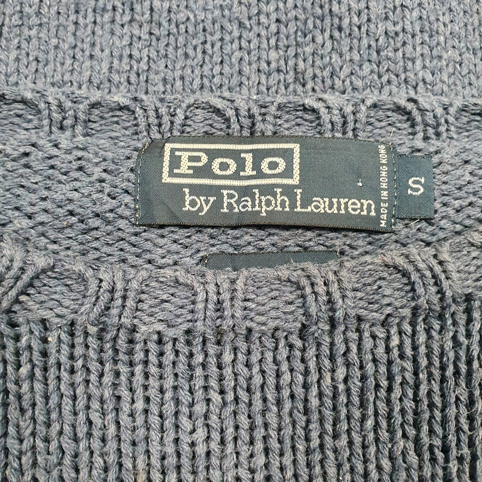 Mens Blue Polo Ralph Lauren Knitwear Crewneck Jumper