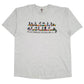 Mens Grey Fruit Of The Loom Graphic Short Sleeve T Shirt