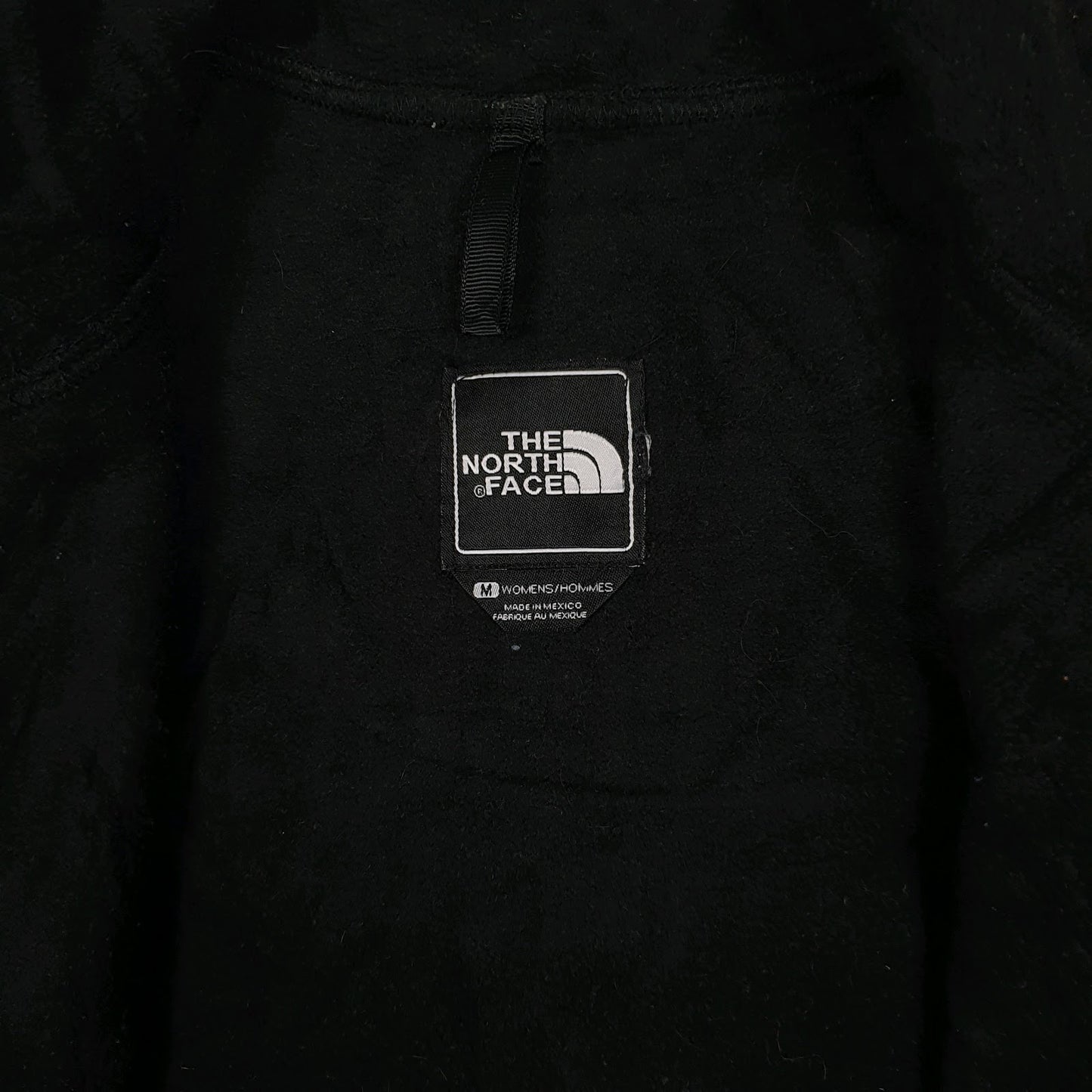Womens Black The North Face Denali Full Zip Jumper