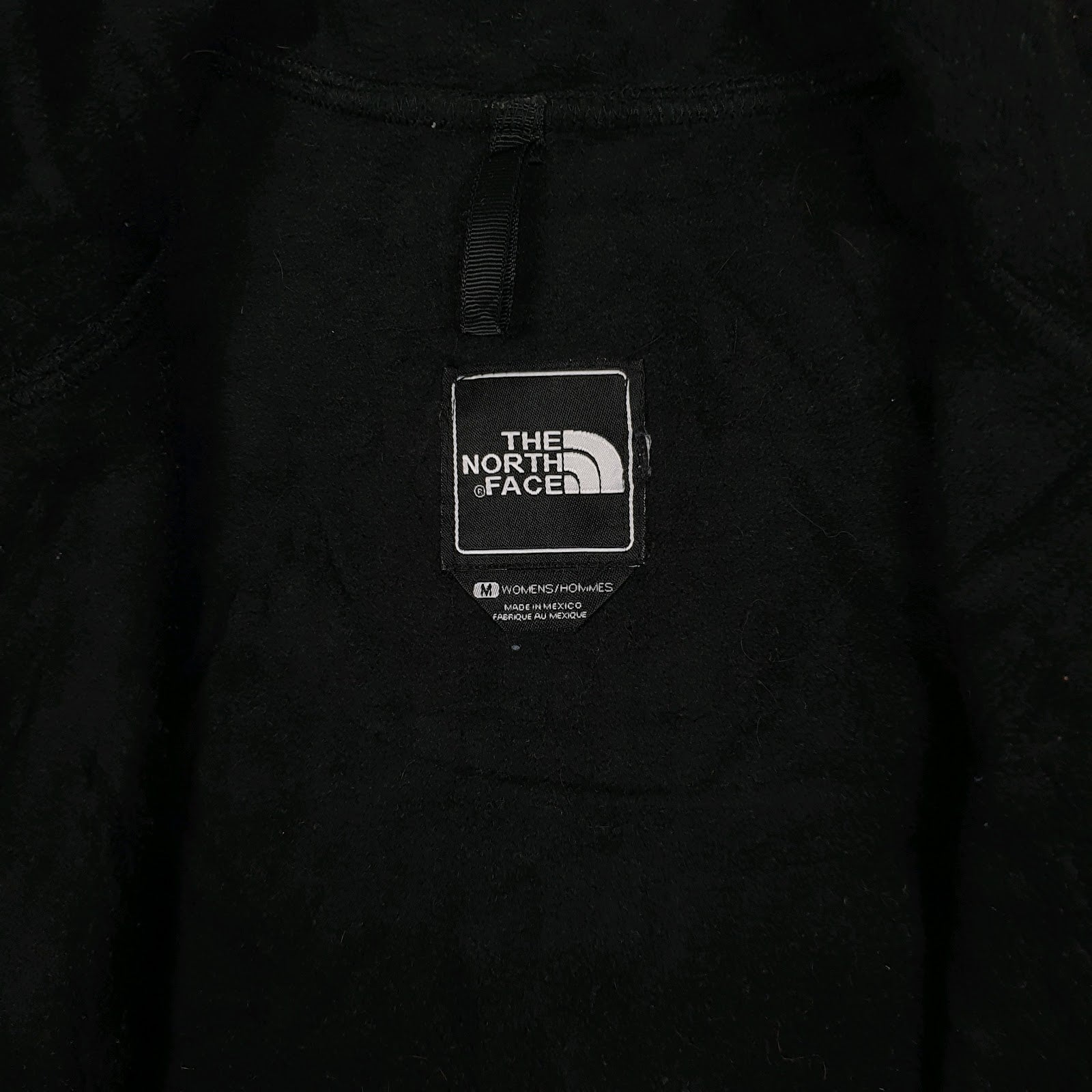 Womens Black The North Face Denali Full Zip Jumper