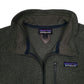 Mens Green Patagonia Better Sweater Quarter Zip Jumper