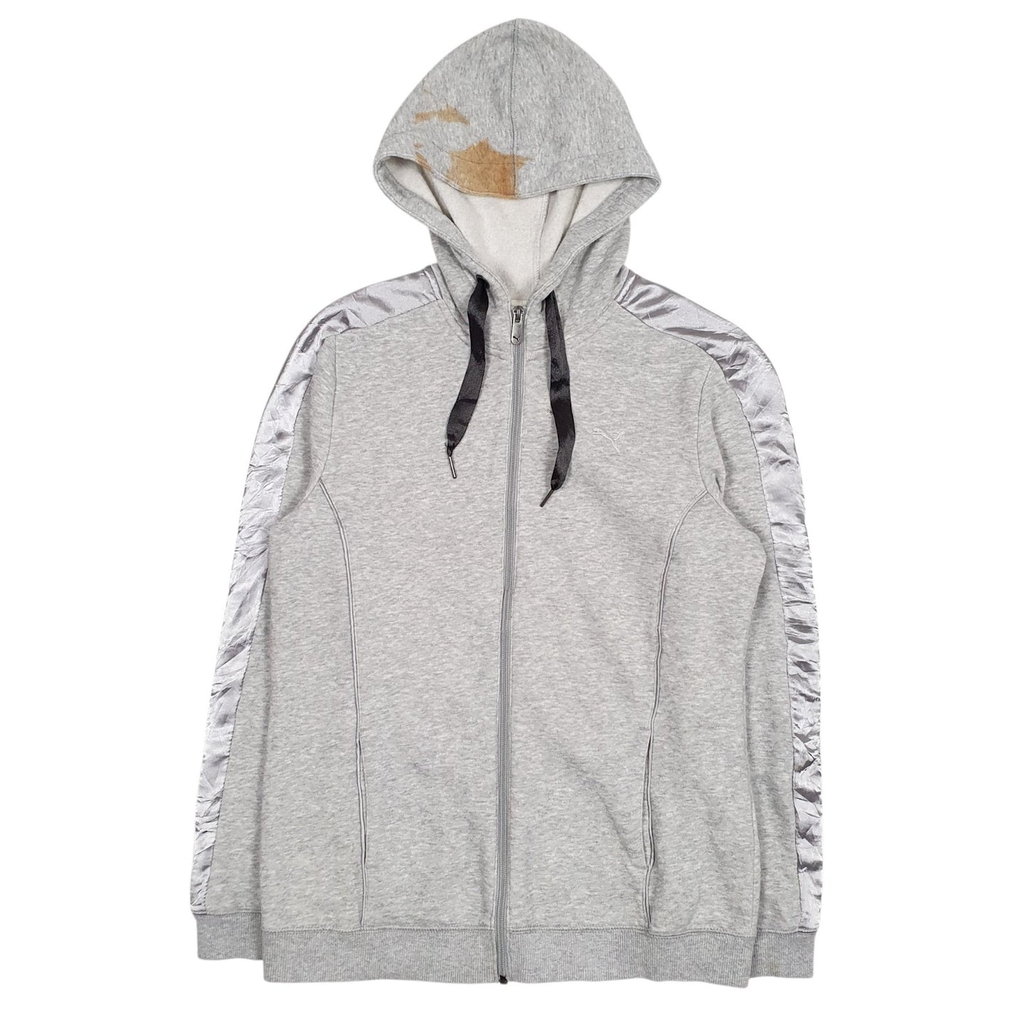 Womens Grey Puma  Full Zip Jumper