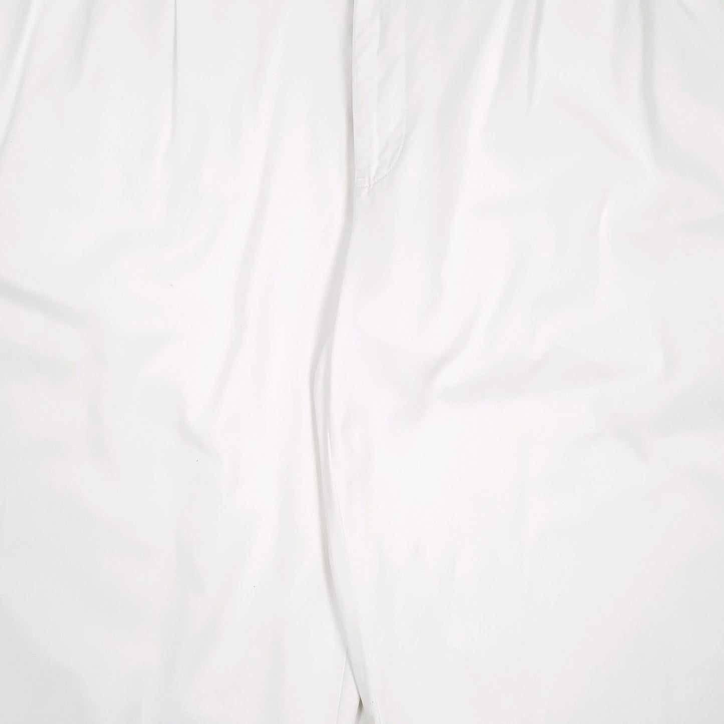 Mens White Polo Ralph Lauren Hammond Pant Double Pleated  Trousers