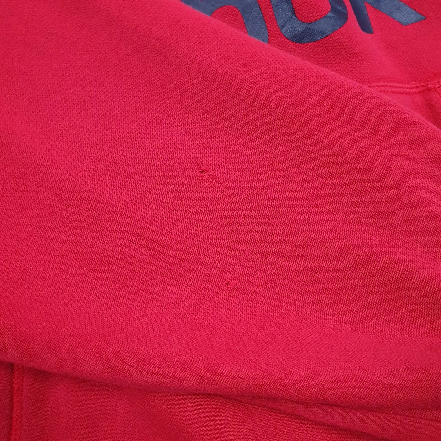 Mens Res Reebok Spellout Hoodie Jumper