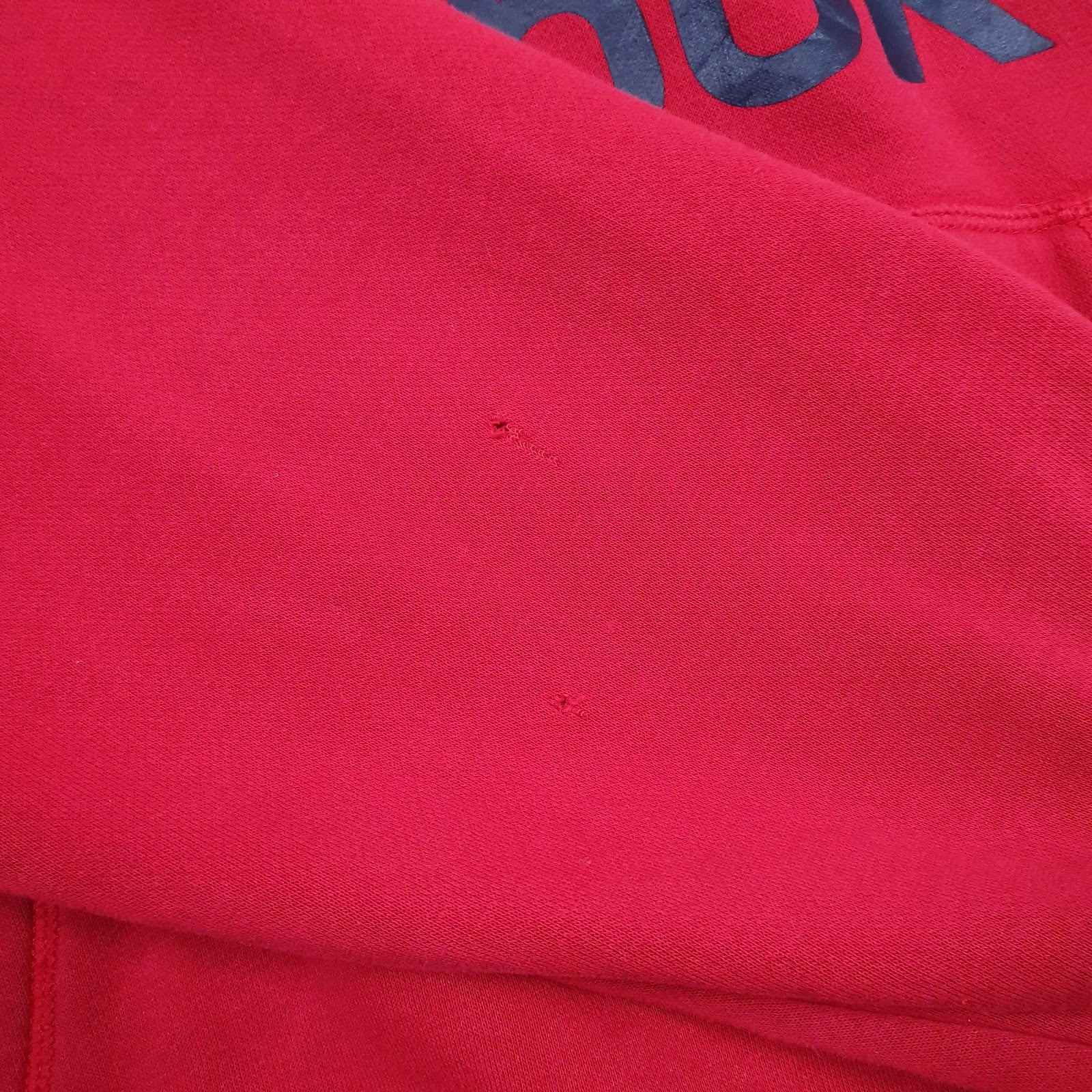Mens Res Reebok Spellout Hoodie Jumper