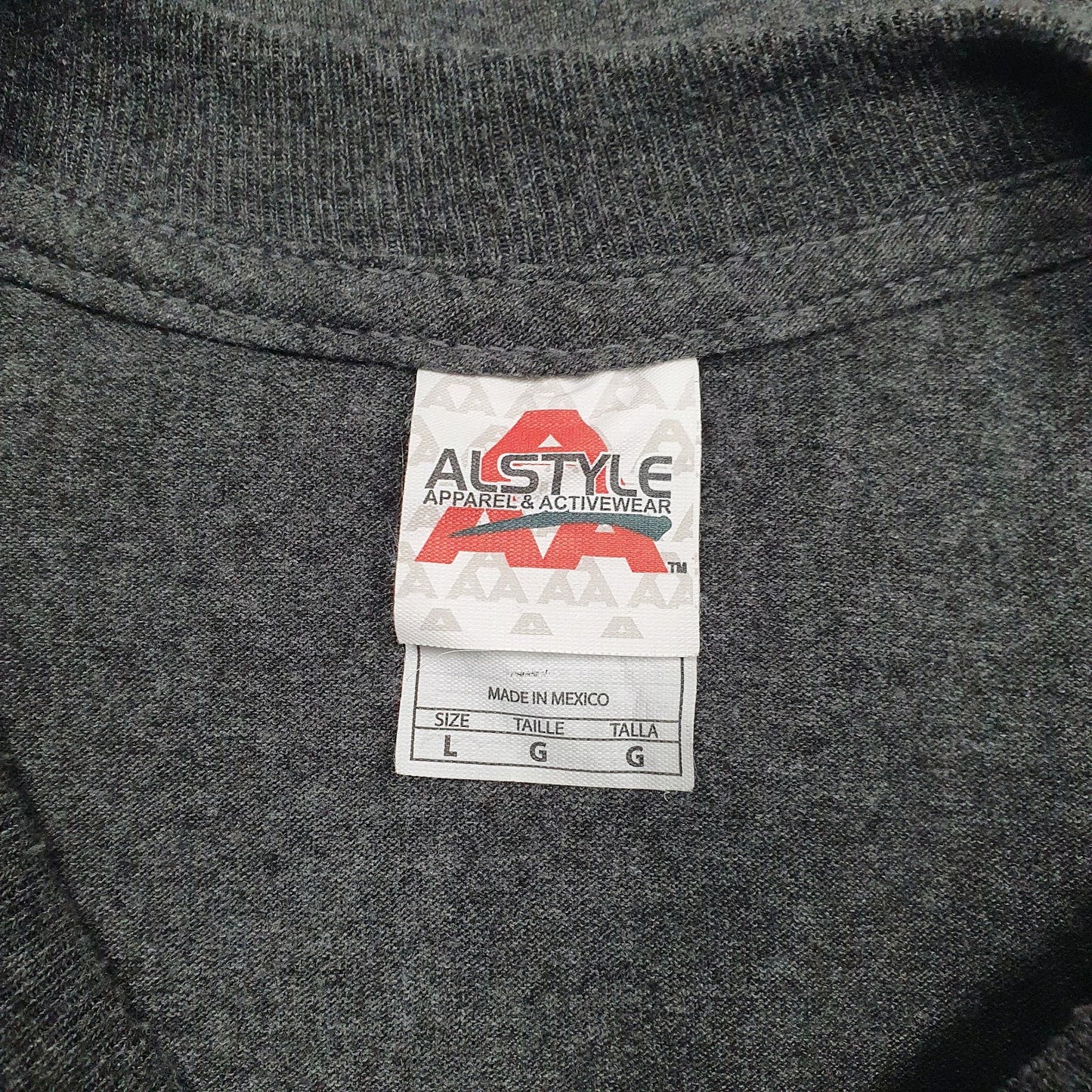 Mens Grey Al Style Canada  T Shirt