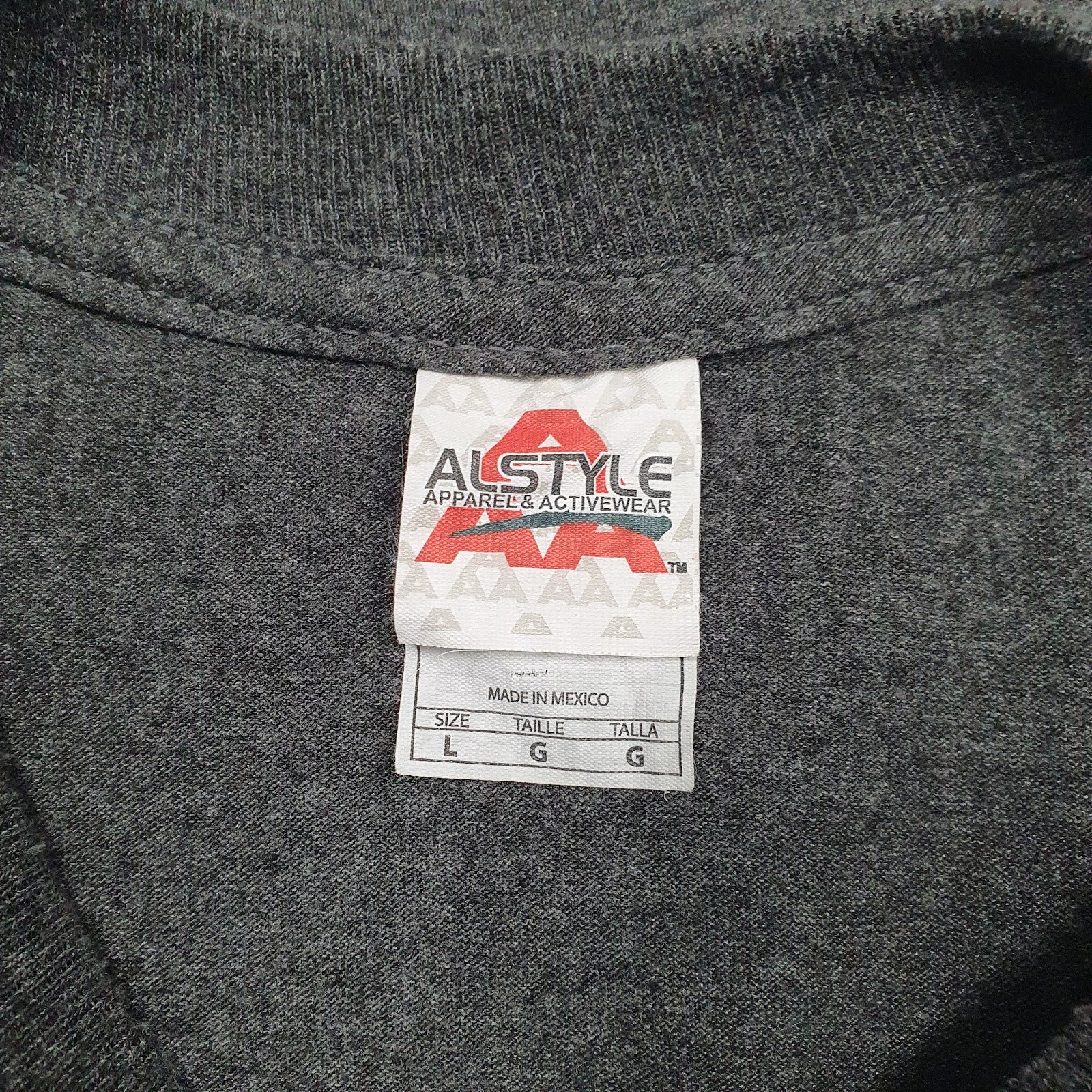 Mens Grey Al Style Canada  T Shirt