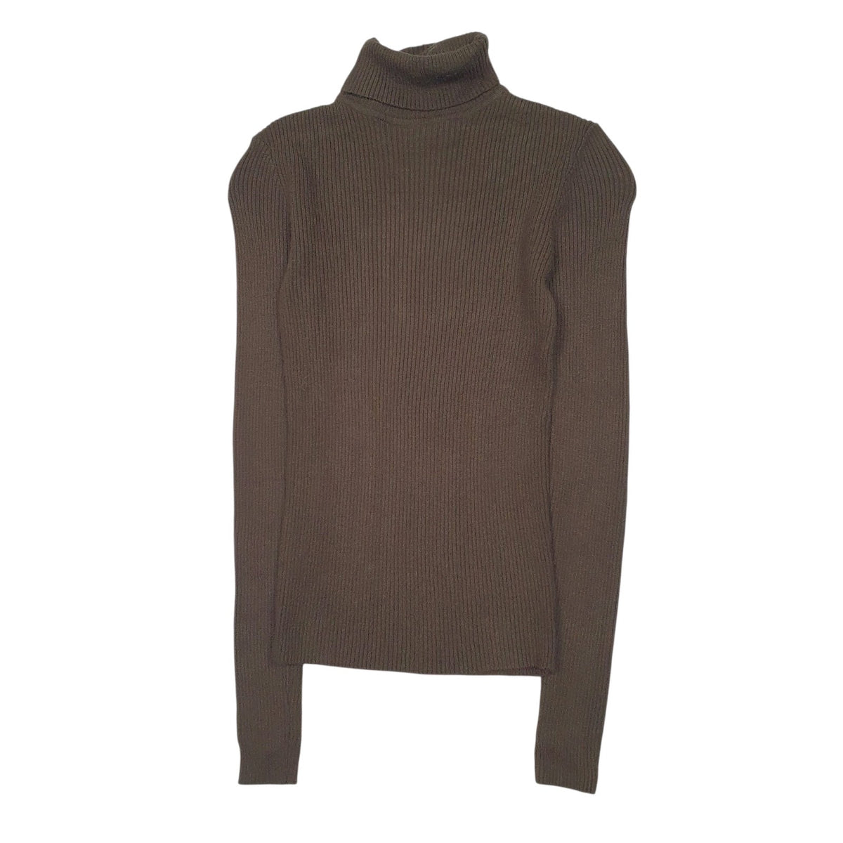 Womens Green Active USA  Turtle Neck Jumper