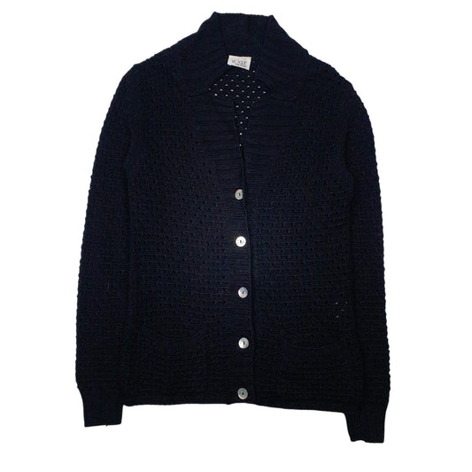 Womens Black Vogue Vintage Cardigan Jumper