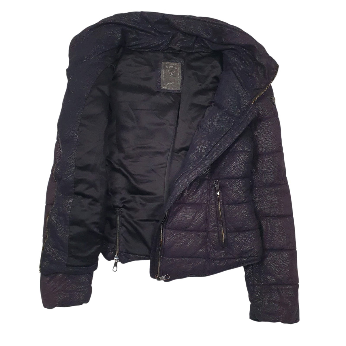 Womens Black Guess   Coat