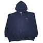 Mens Navy Reebok  Full Zip Jumper
