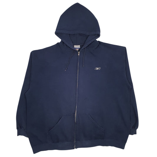 Mens Navy Reebok  Full Zip Jumper