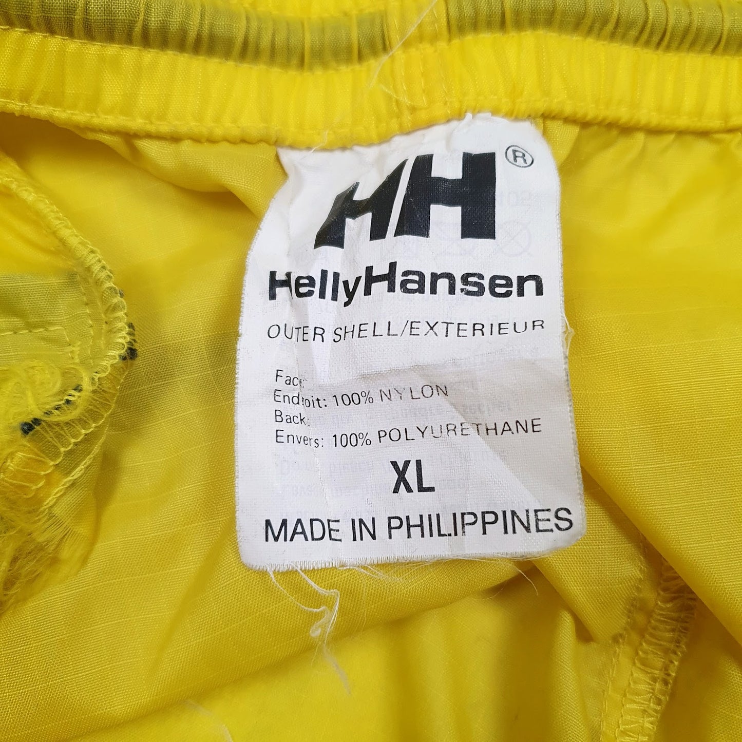 Mens Yellow Helly Hansen Waterproof Hoodie Trousers