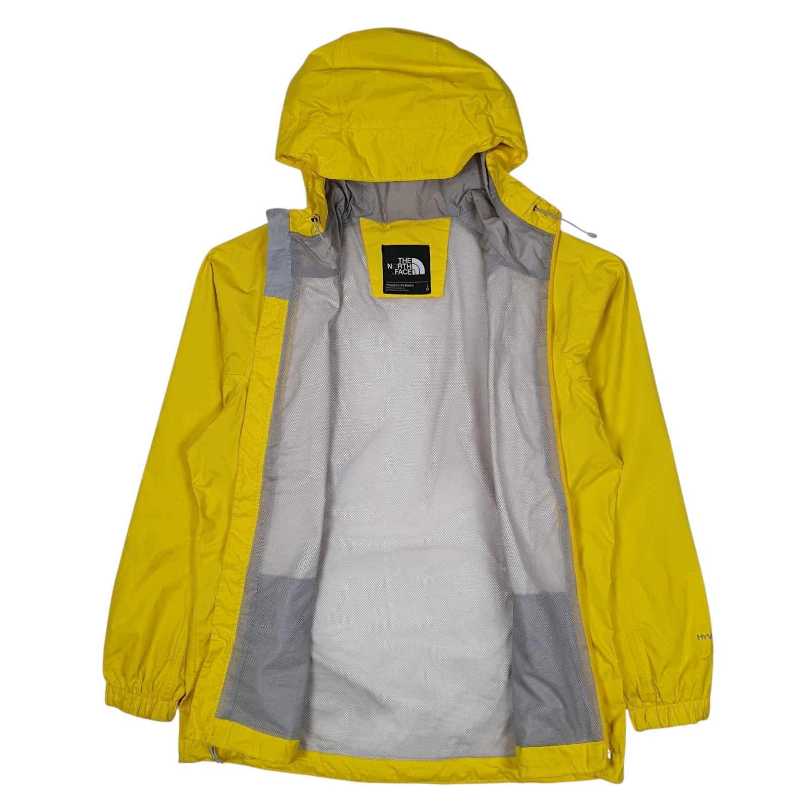 Womens Yellow The North Face Hyvent  Coat
