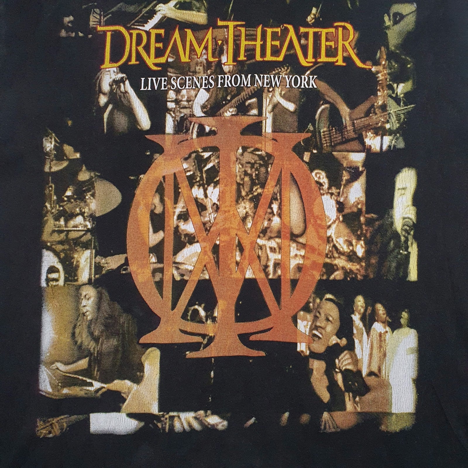 Mens Black Thunder Vintage Dream Theater  T Shirt