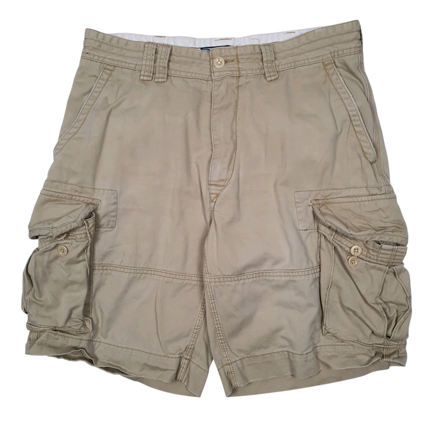 Mens Beige Polo Ralph Lauren  Cargo Shorts