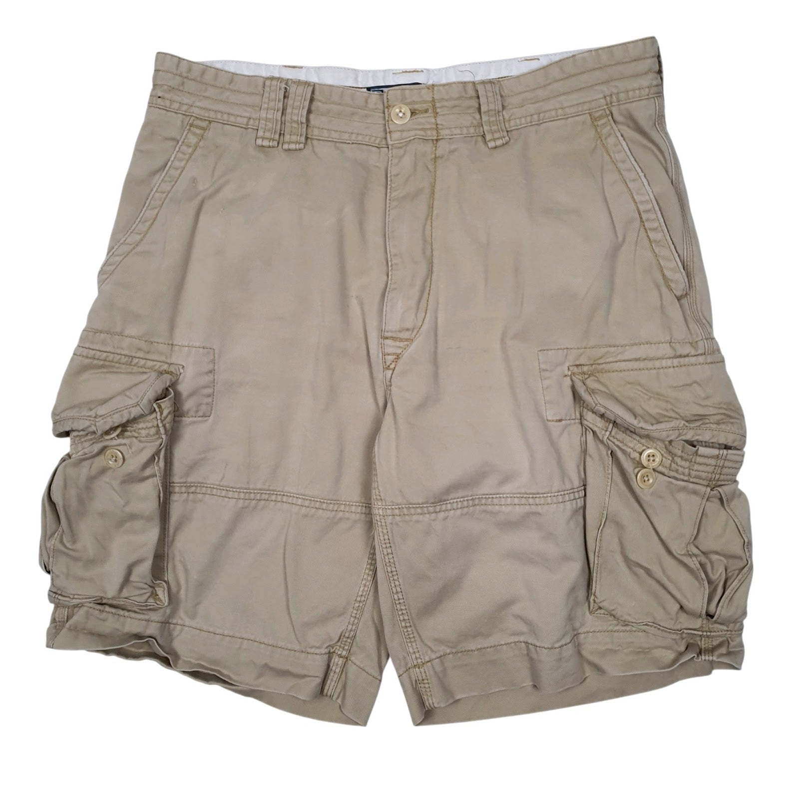 Mens Beige Polo Ralph Lauren  Cargo Shorts