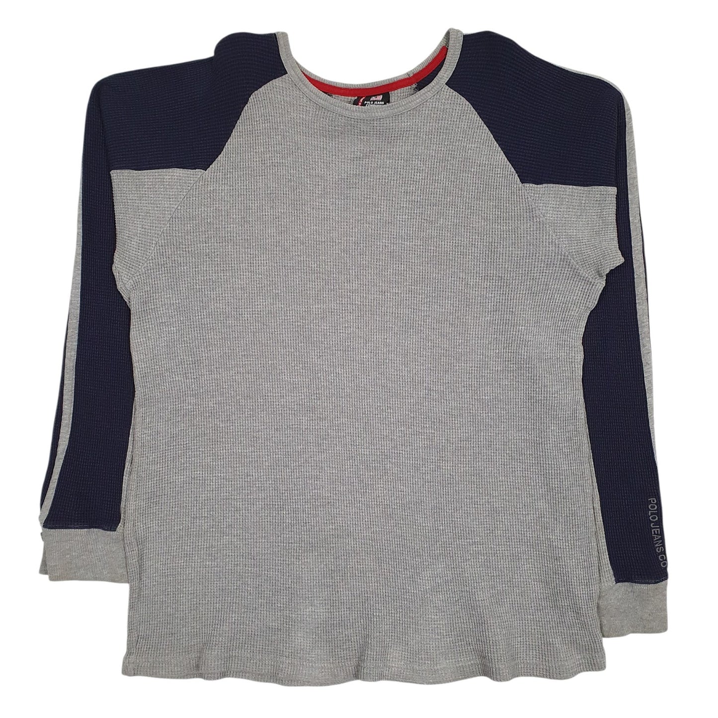 Mens Grey Ralph Lauren Polo Jeans Crewneck Jumper