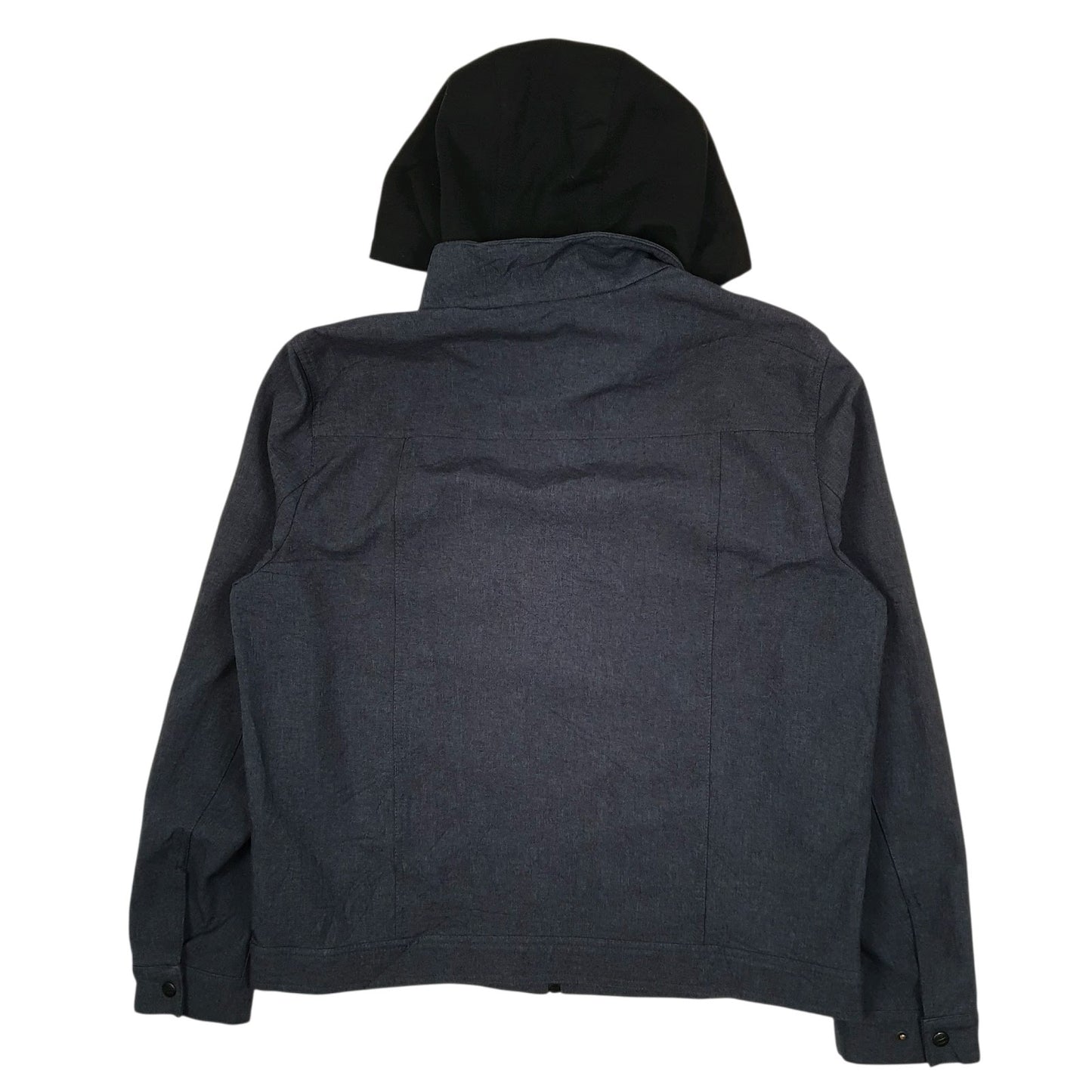 Mens Navy Levis Softshell Hoodie  Coat