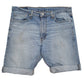 Mens Blue Levis  Denim Shorts