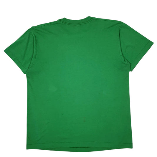 Mens Green Screen Stars Vintage 90s Single Stitch  T Shirt