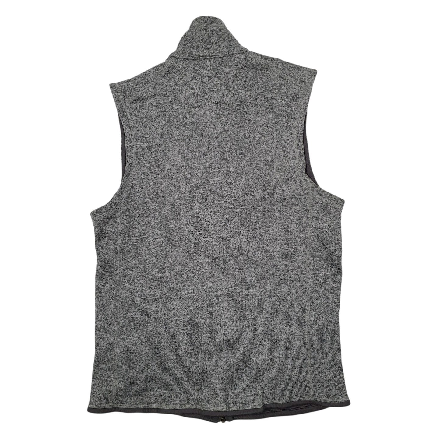 Mens Grey Patagonia Better Sweater Vest Gilet Jumper