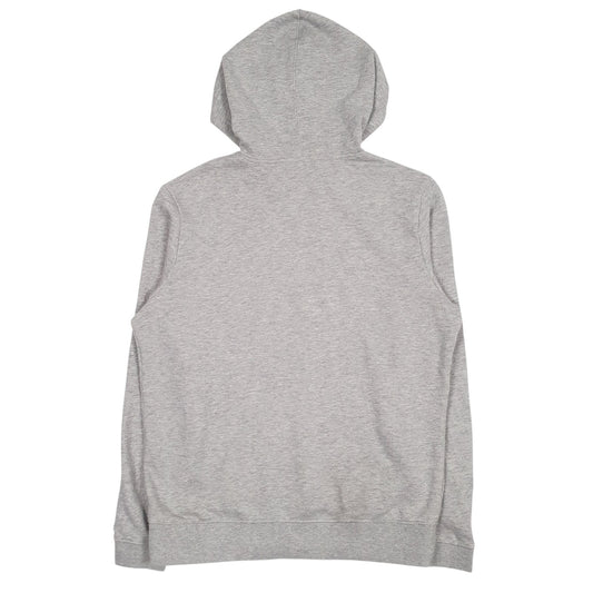 Mens Grey Champion Spellout Hoodie Jumper