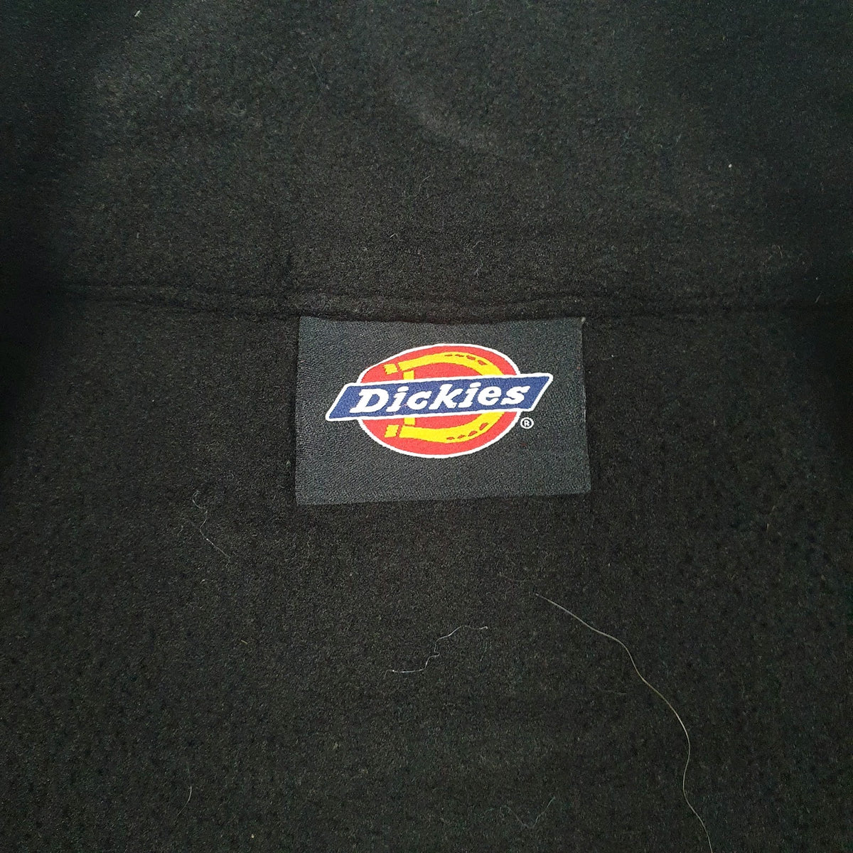 Mens Black Dickies  Full Zip Jumper